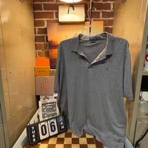 l Classic Fit Solid Cotton Mesh Polo Shirt